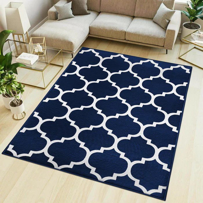 Demiah Abstract Machine Printed Area Rug, Rectangle 120 x 170 cm