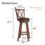 Tabouret pivotant Havant-123512462-81167262