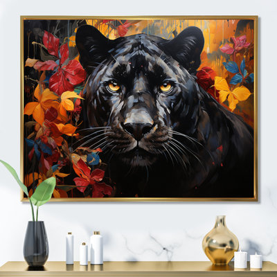 " Panther Elusive Panther Collage "