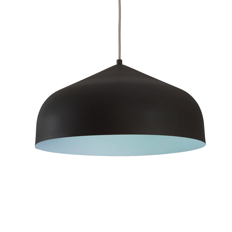 Helena 1 - Light Pendant, Black, Black/Gold, No Bulb Included