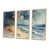 Toile naturelle avec cadre flottant