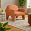Fauteuil d'appoint à accoudoirs avec coussin lombaire-1534274496