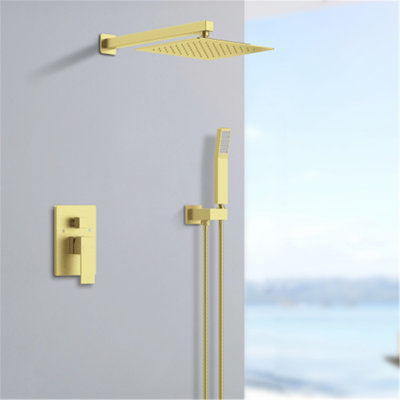 Robinet de douche mural seulement