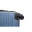 Bagage à main, valises à roulettes, valise de transport légère en ABS, bagage à coque rigide, 20 pouces (bleu)
