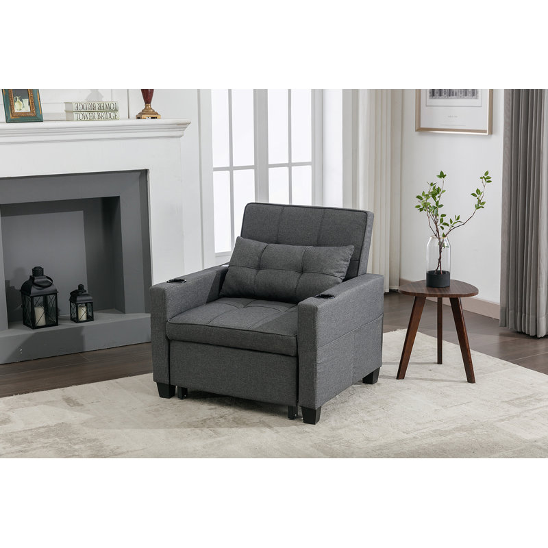 Versatile Rotating Sofa Chair With Hidden Storage For Home Comfort