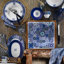 Yager Porcelain China Dinnerware Set 24 Piece - Service for 6
