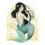 Art sur toile tendue Art Gallery, Popp, Mermaid II-129822881