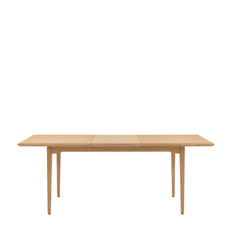 Extendable Solid Wood Top Dining Table