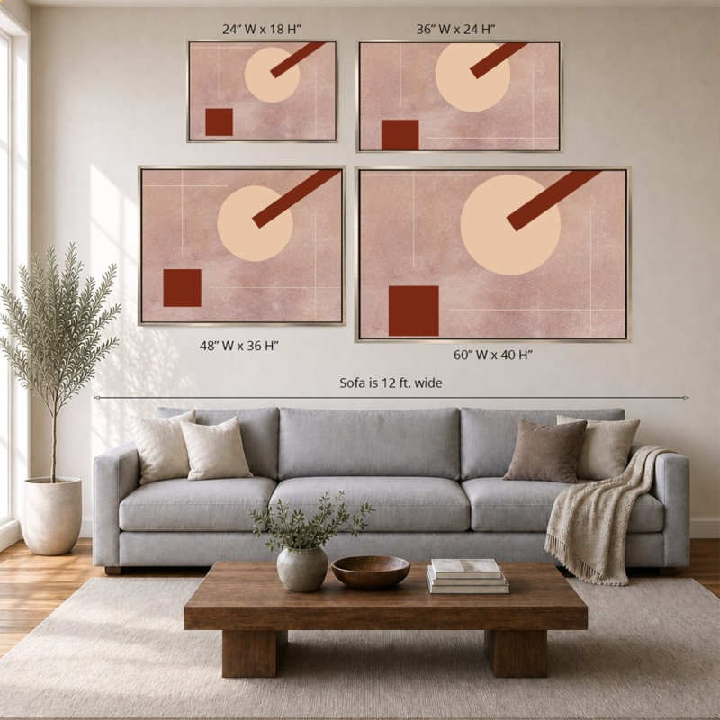 Lune moderne par SD graphiques Studio - impression sur toile
