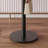 24''W Glass Top Round Bar Table Interactive Cocktail Table With Touch-Sensitive LED Lights & Hook For Kitchen Bistro, Parties