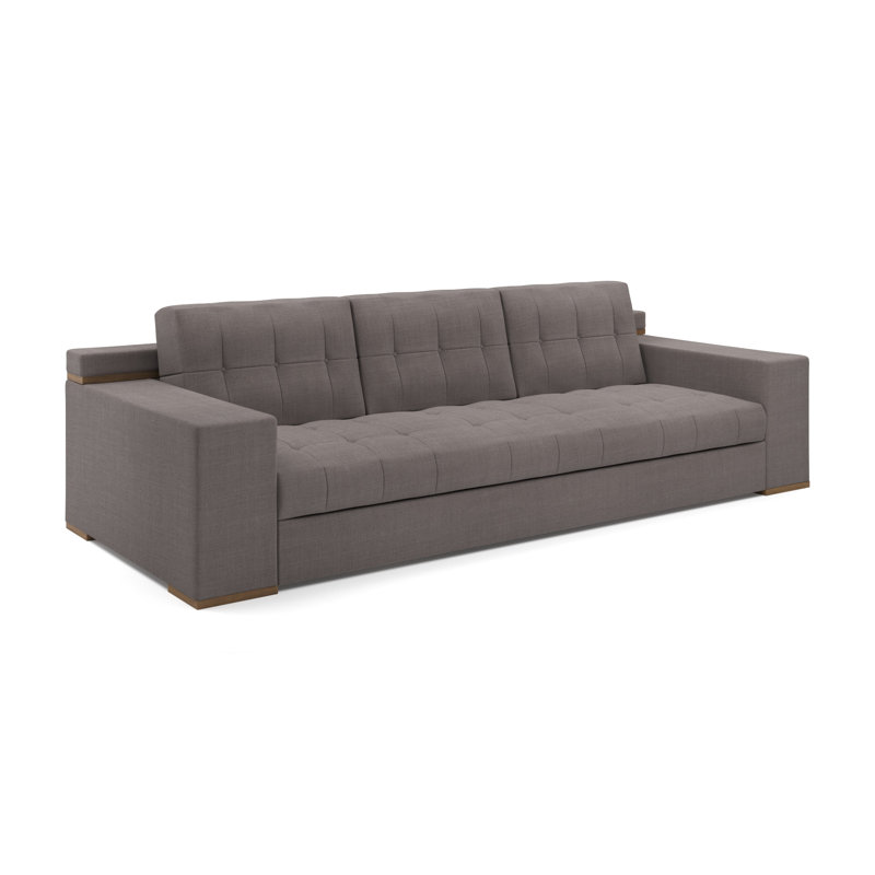 Indio Sofa, 31" H x 108" W x 42" D, 3, Nevis Graphite
