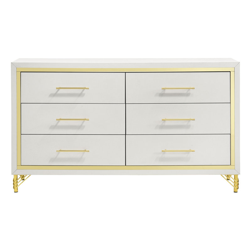 Commode de chambre 6 tiroirs Chesney