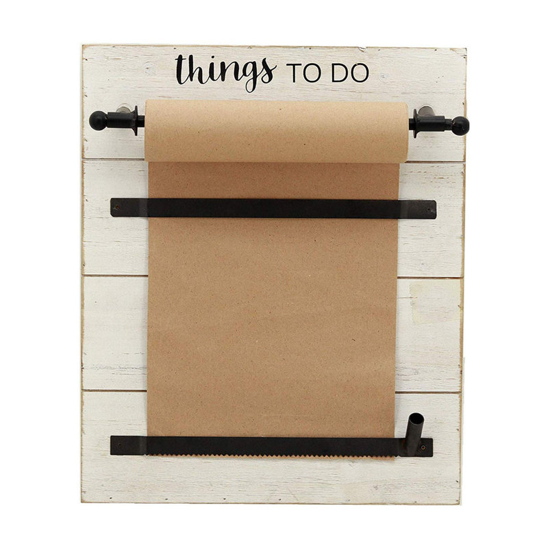 Plaque de message pour clous en bois