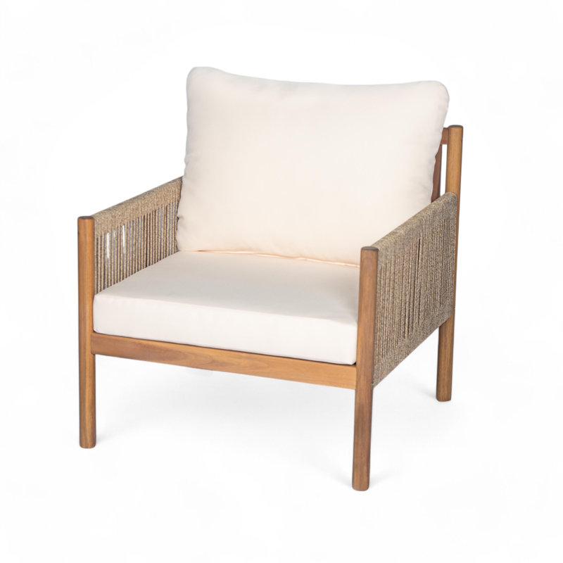 Fauteuil club avec coussins Fielder, 1