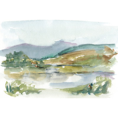 Impressionist Watercolor II by Ethan Harper - Wrapped Canvas Print