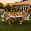 Table de camping pliante 48 po, table pliante en plastique à hauteur ajustable 400 lb avec poignée de transport intégrée pour utilisation en plein air