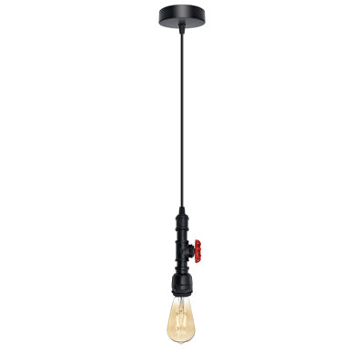 Buckeys 1 - Light Single Bulb Pendant