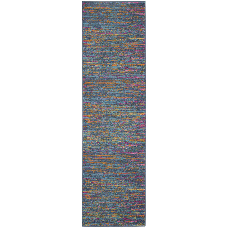 Tapis bleu, Tapis de couloir 1 pi 10 po x 6 pi