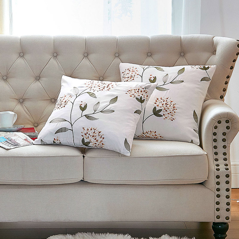 Housse de coussin carré Sunflower, Or