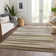 Premium Machine Washable Lyndhurst AMF997 Stripes Rug