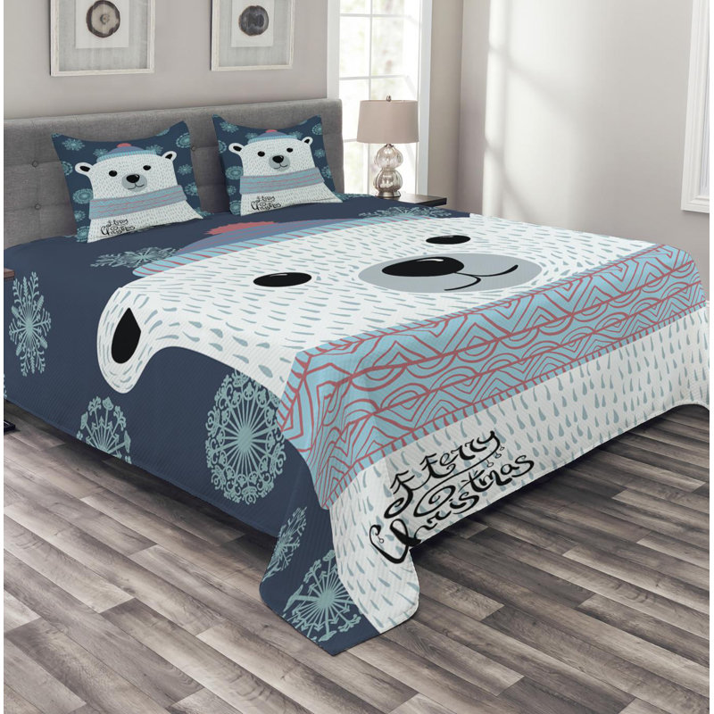 Polyester Coverlet, King Coverlet + 2 Shams