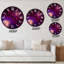 Fractal Flames - Horloge murale moderne-59914843