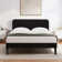 Auxter Upholstered Platform Bed Frame with Adjustable Headboard No Box Spring Needed