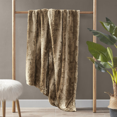 Zuri Oversized Faux Fur Ultra-Soft Luxury Throw