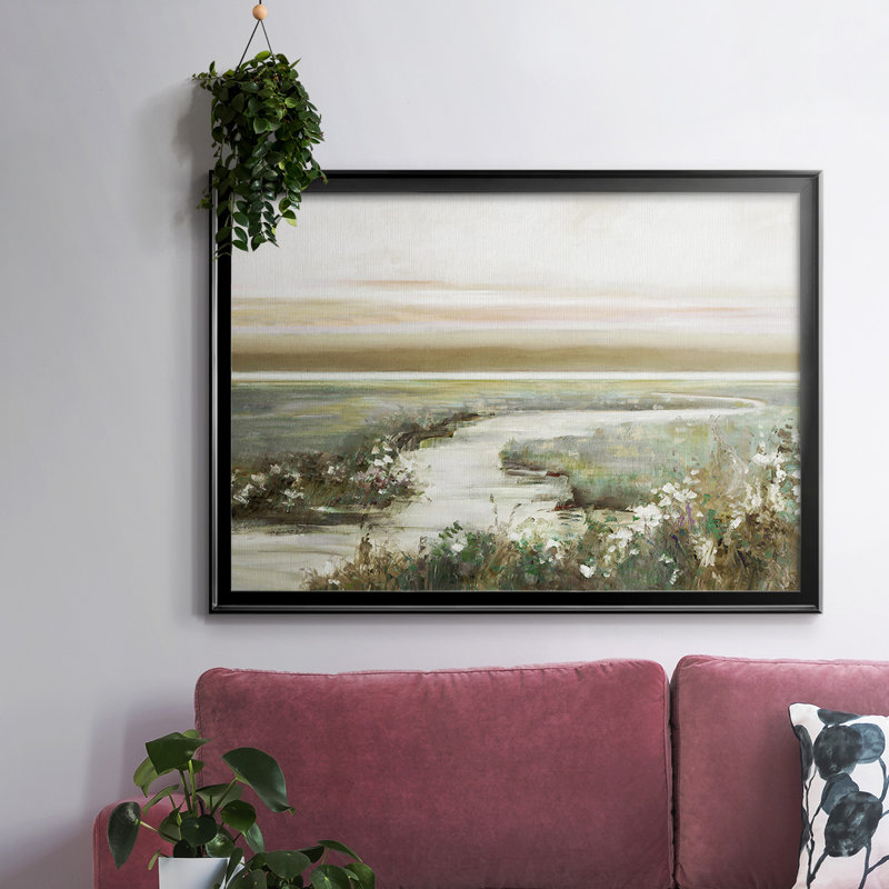 Eternity In Dawn, reproduction d'art sur toile, Noir, H 18 po x l 26 po x P 1,5 po