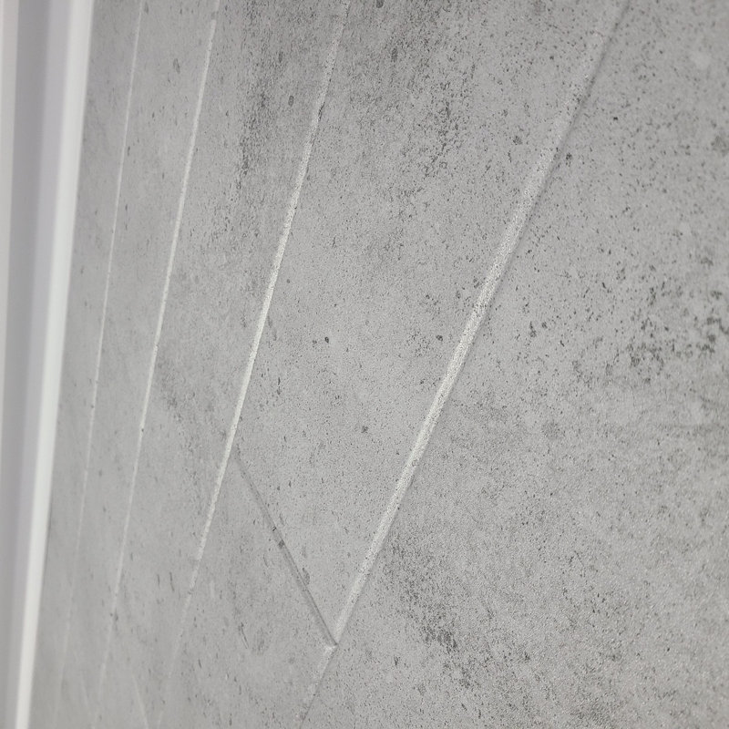 Planche de plafond en polystyrène aspect béton, paquet de 96