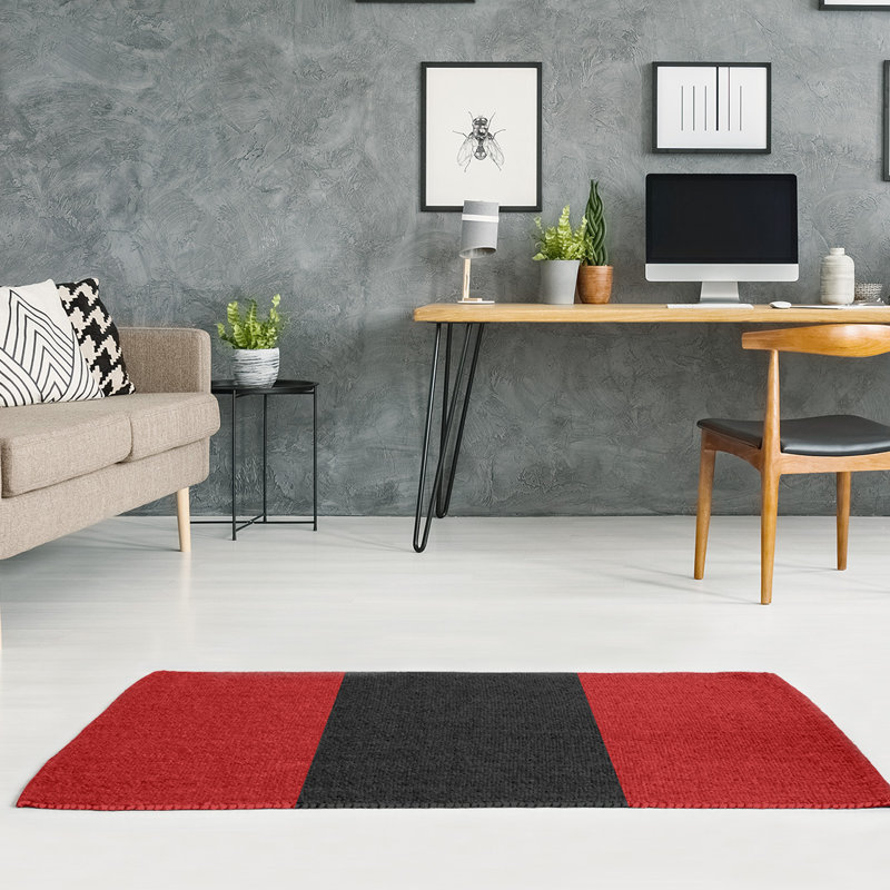 Chenille Indoor Rug, Rectangle 4' x 6'