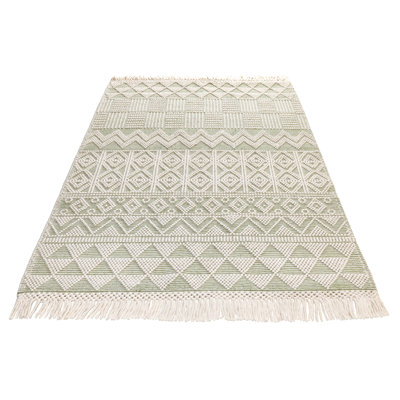 Gunhilda Moroccan Hand Woven Area Rug