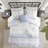 Cozy Oversized Cotton Jacquard Bedding Sets, Modern Farmhouse Full