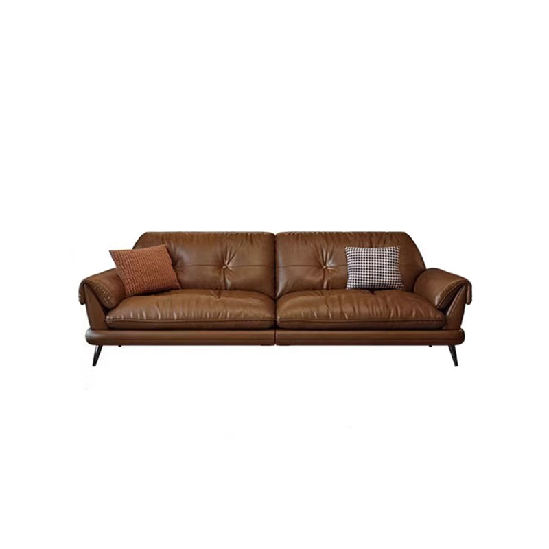 Canapé rétro simple et moderne, 33.85" H x 86.61" W x 38.58" D, 3