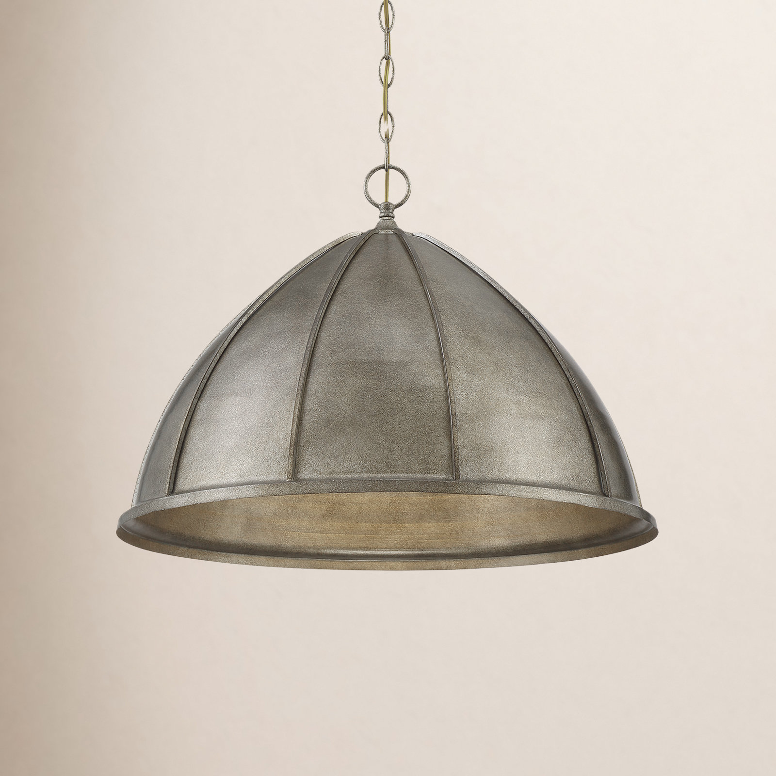 Dotty 3 Light Metal Dimmable Pendant, Gold