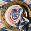 Ikat Napkin - Blue/Pink