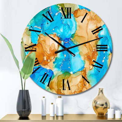 Horloge murale surdimensionnée