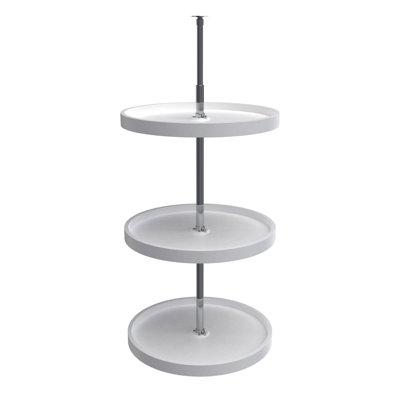 Rev-A-Shelf Lazy Susan Full Circle Polymer 3-Shelf