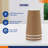 500 Pack 12 oz Paper Insulated Cups for Hot Drinks