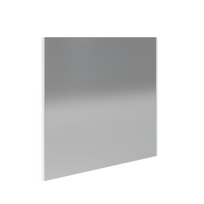 Gloria Wood Flat Wall Mirror