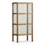 Vitrines en bois massif brun