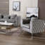 Fauteuil en velours 40 ", fauteuil d'appoint en velours, fauteuil d'appoint moderne, fauteuil-1145090065