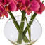 Arrangement floral papillon en vase