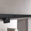 Durovin 1025mm internal Sliding Glass Door - Clear - Black Bar Handle with Rail with Soft Close-118622363