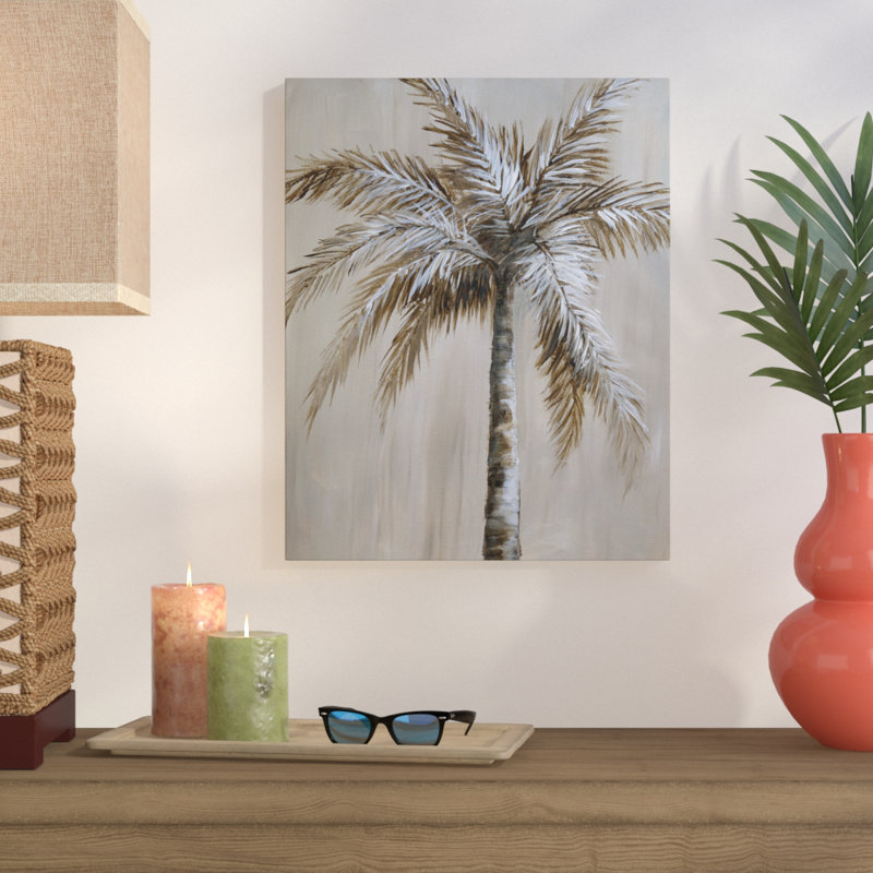 « palm magic ii », reproduction sur toile enroulée sur toile, H 24 po x l 32 po x P 1,5 po