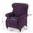 Cozad 39.76" Wide Faux Leather Manual Wing Chair Recliner-118040593