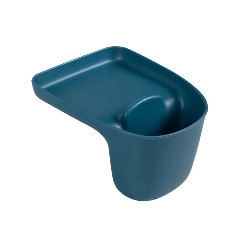 Porte-éponge pour évier de cuisine, Bleu, H 3,82 po x l 6,38 po x P 5,12 po