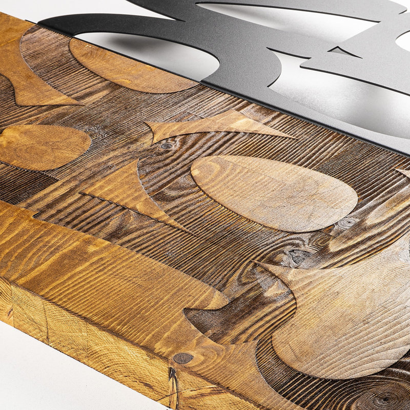 Décoration murale en bois