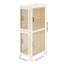 Armoire de rangement mince à 4 niveaux