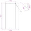  Roller Blind Adjustable Natural Bamboo Blinds Window Treatment Indoor